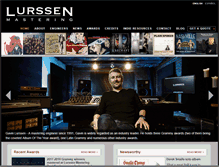 Tablet Screenshot of lurssenmastering.com